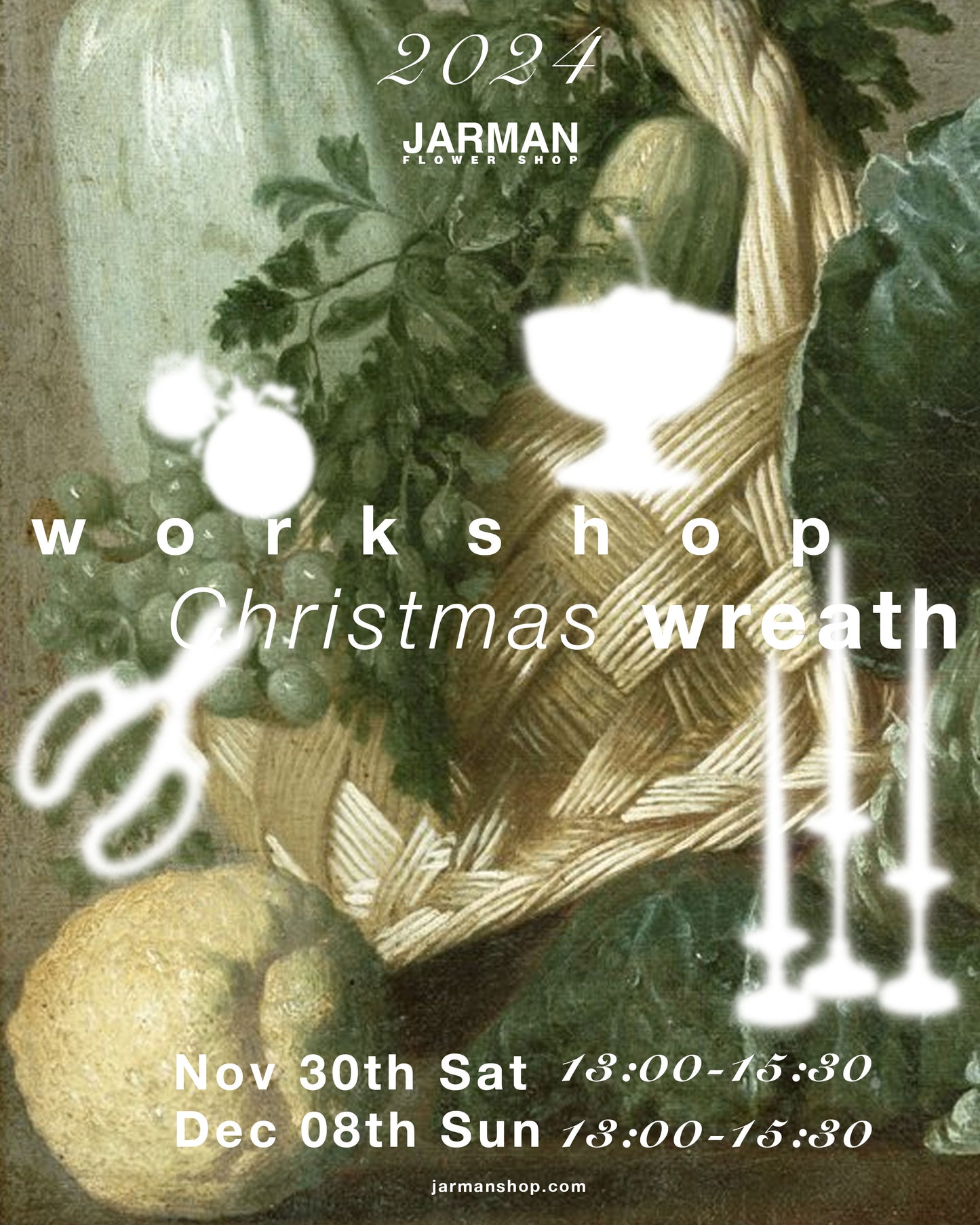 Christmas Wreath WORKSHOP Nov 30th