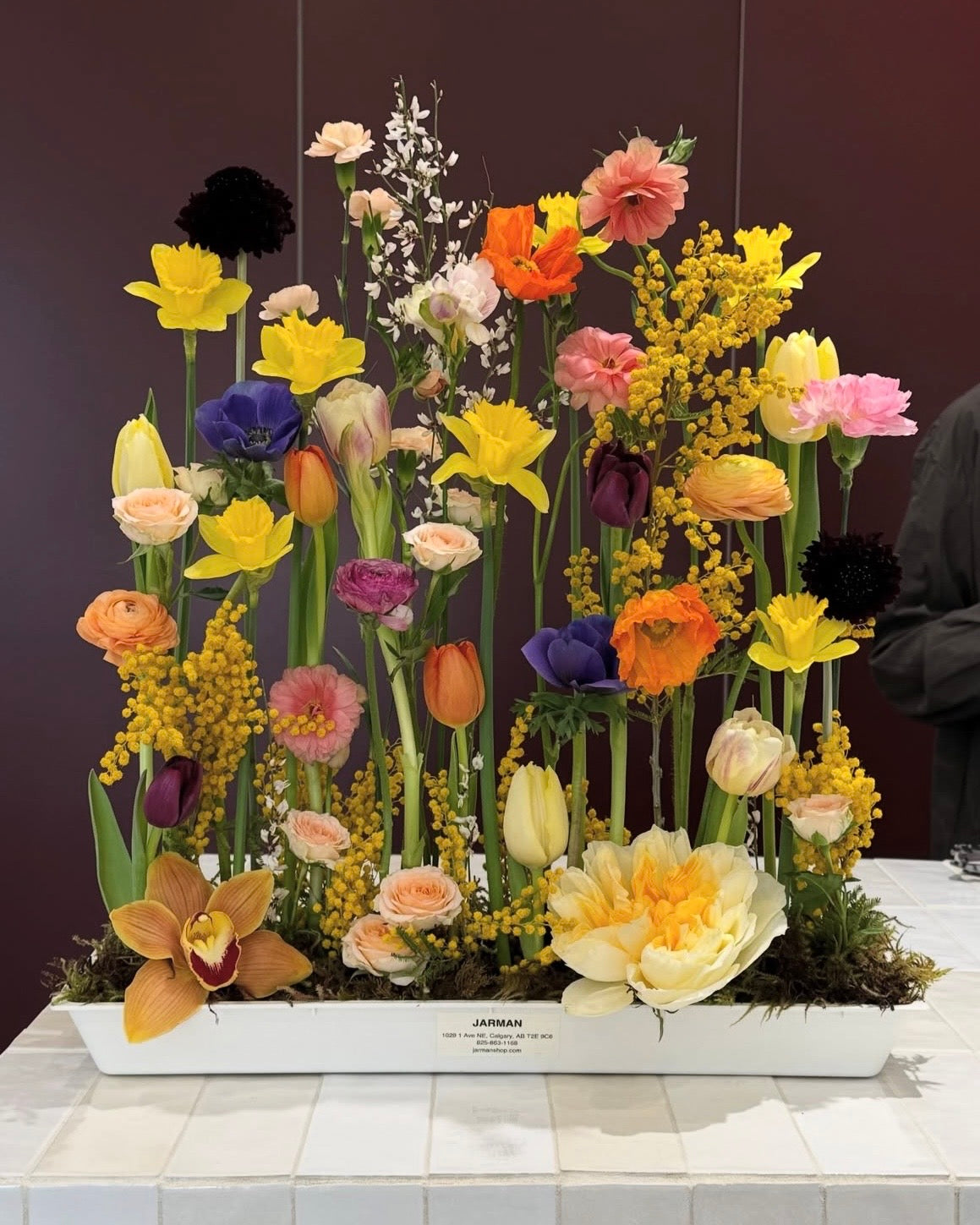 JAPANESE GARDEN ARRANGEMENT (LARGE) 植物を生ける