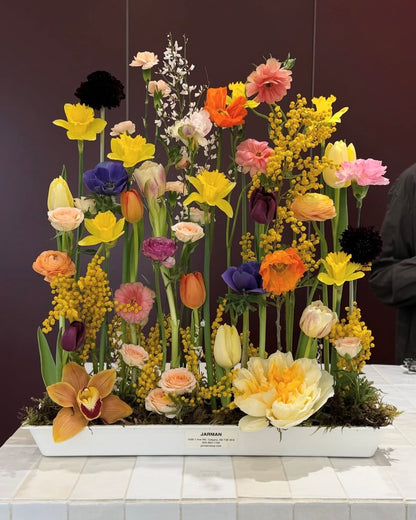 JAPANESE GARDEN ARRANGEMENT (LARGE) 植物を生ける